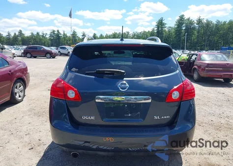 2013 Nissan Rogue Sv W/Sl Pkg из США, поврежденный, VIN JN8AS5MV1DW133018